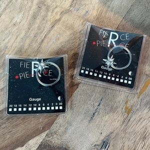 Fierce Pierce Captive Ring Spike Earrings
